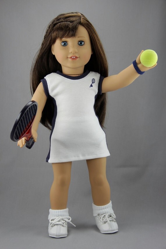 American Girl doll clothes Tennis dress / tennis outfit