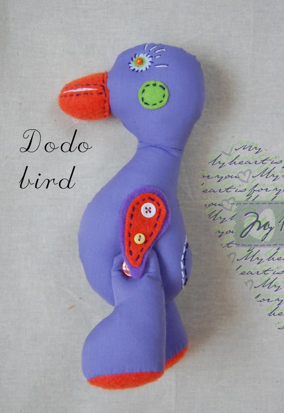 stuffed dodo bird toy