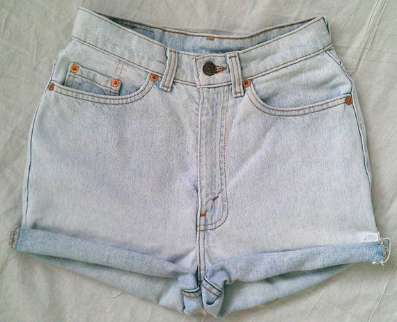 Items similar to Vintage Levi's High Waist Jean Shorts / Vintage Levi's ...
