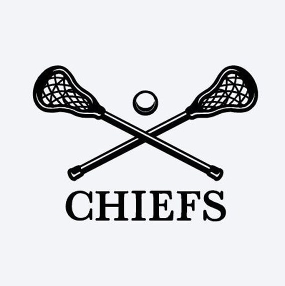 Lacrosse Wall Decal Custom Color Lacrosse Wall