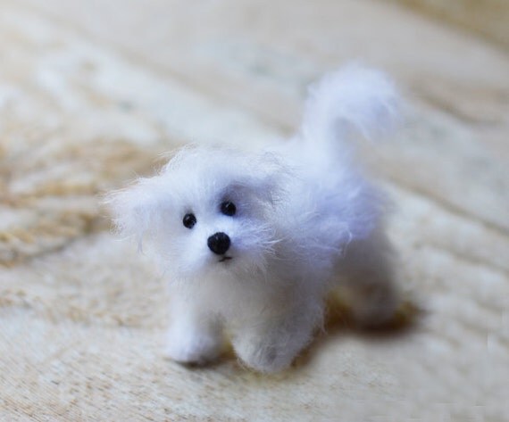 maltese puppy stuffed animal