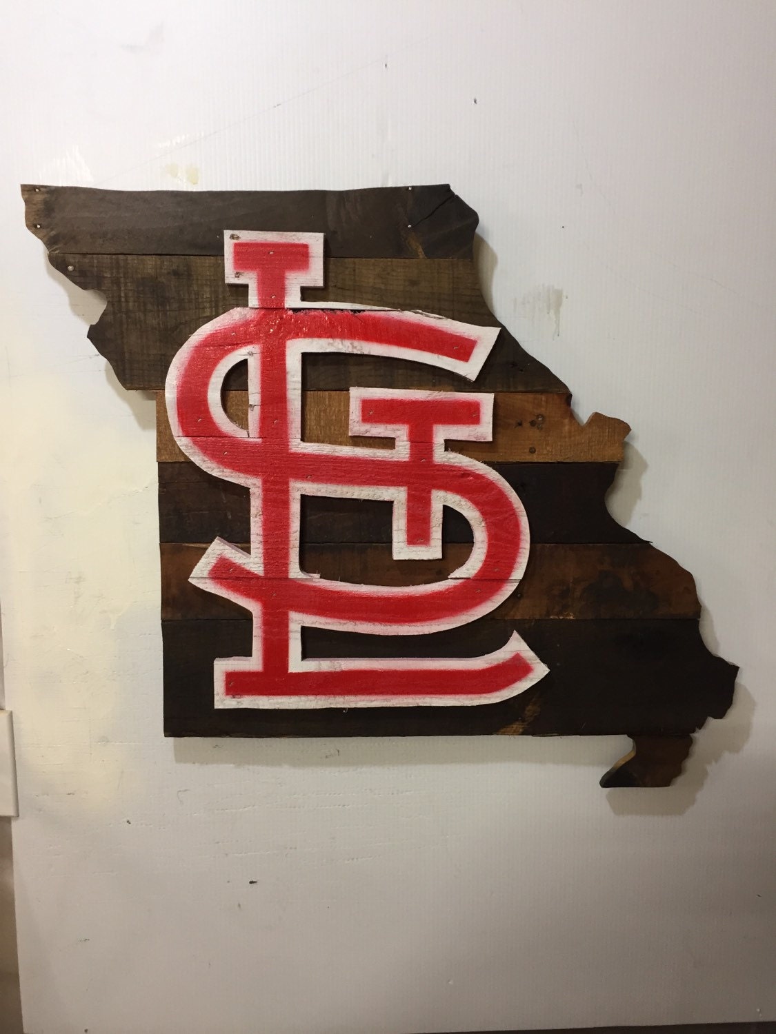 St. Louis Cardinals Pallet Wood Wall Sign