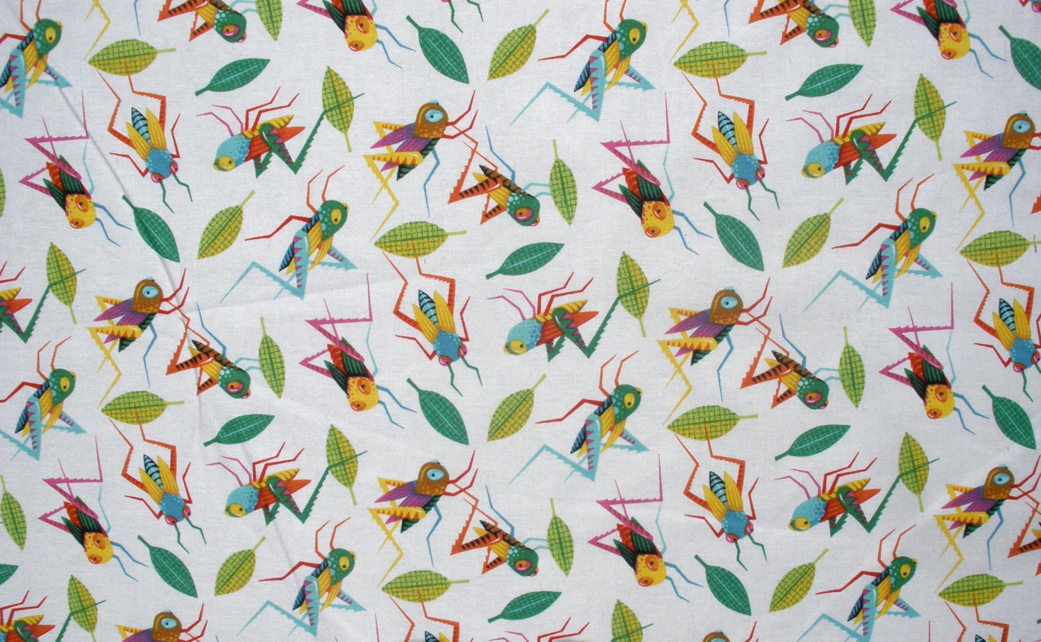 bugs-quilting-fabric-by-nobhillfabrics-on-etsy