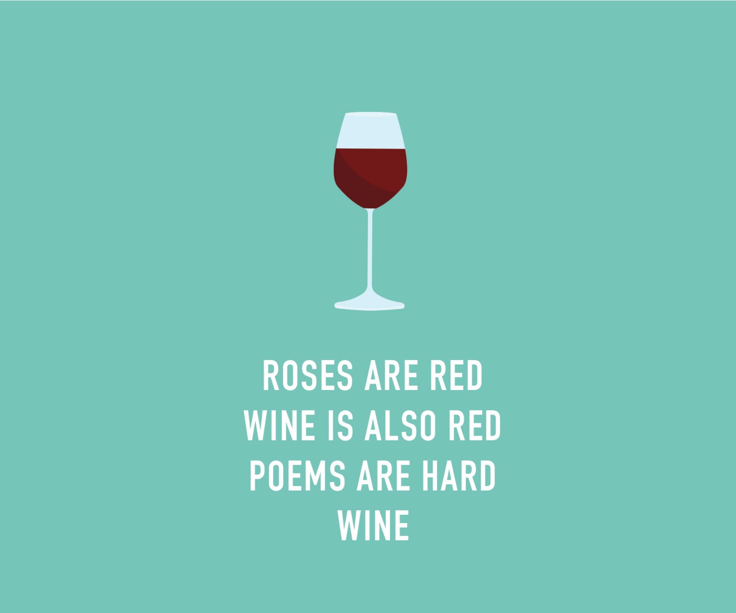 Funny Valentines Card Funny Wine Card by ClassyCardsCreative