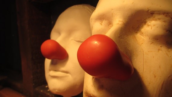 Wc Just Clowning Clown Nose The 'W.C. Fields' professional or