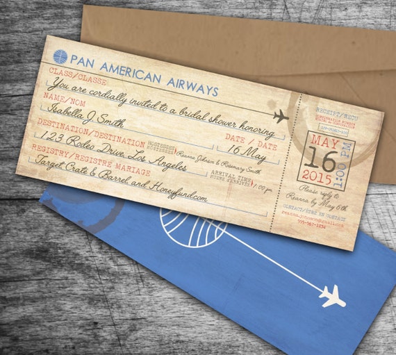 Vintage Boarding Pass 7