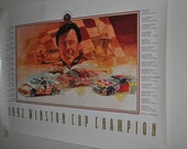 NASCAR 1992 Alan Kulwiki Winston Champion Poster