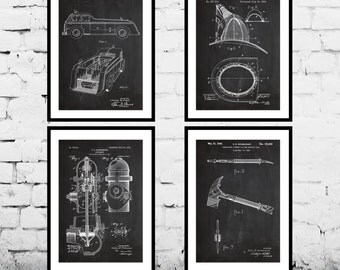 Firefighter Wall Art black and white art firefighter wall artfireman decor black Firefighter Wall Art black and white art firefighter wall artfireman decor black
