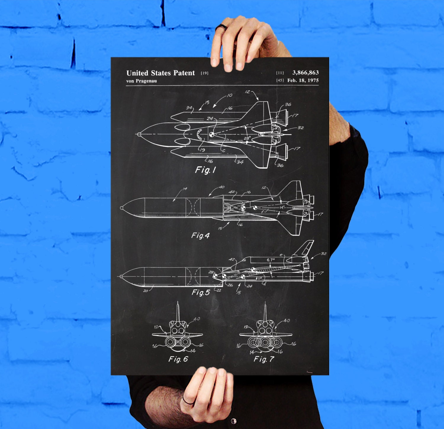 nasa space shuttle posters