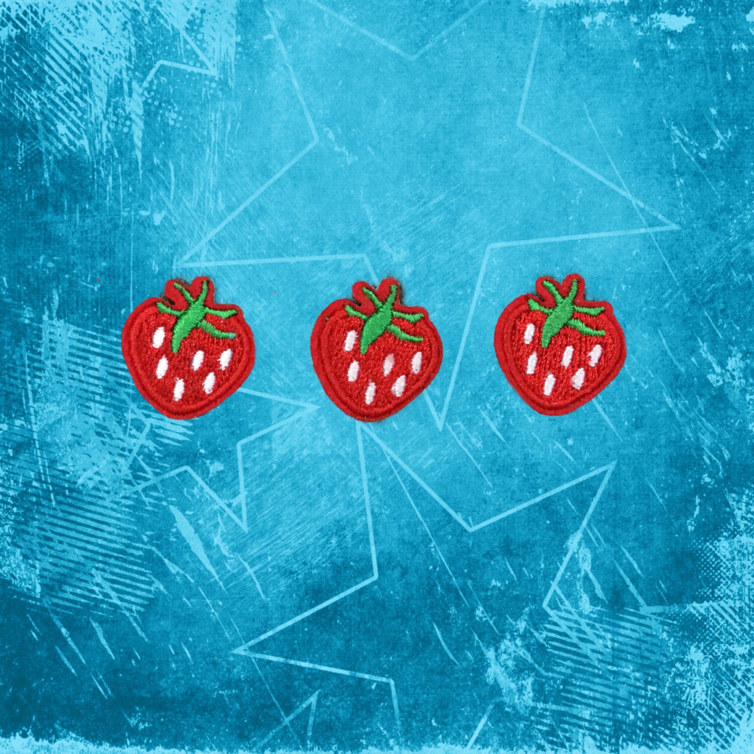 Fruit Strawberry Patch Embroidered patch Iron On Patches sew on patches ...