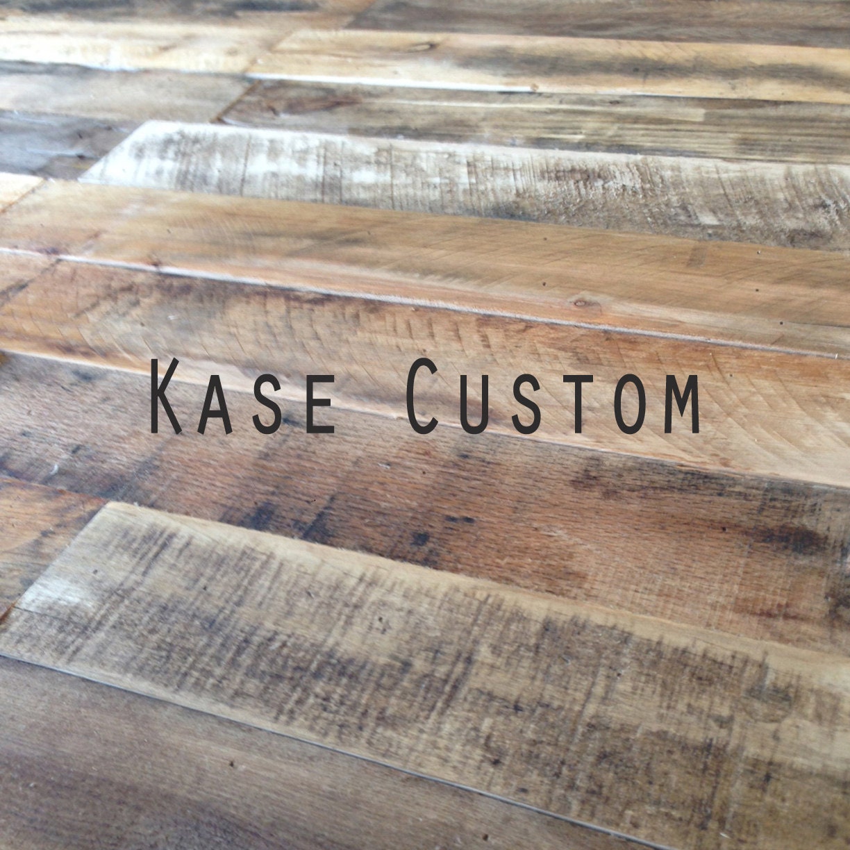 Reclaimed Wood Furniture by KaseCustom on Etsy