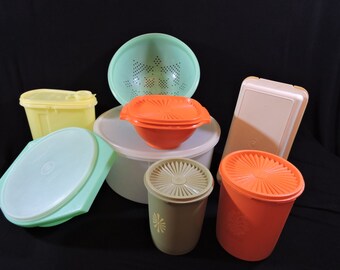 FREE SHIPPING!! Vintage Tupperware Lot - All Included in One Price!
