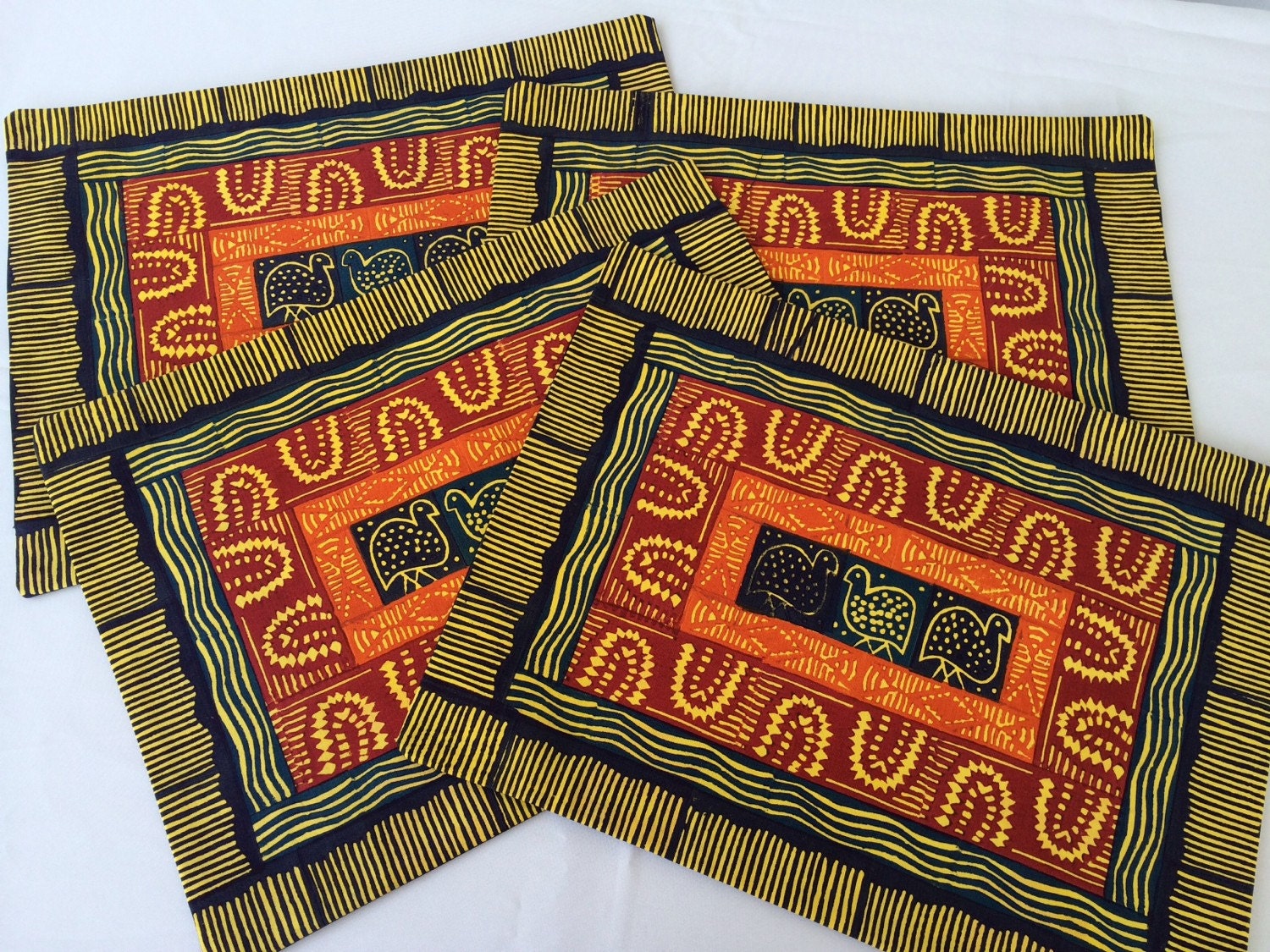 African themed Placemats 17x13