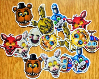 Five Night's At Freddy's (FNAF) Stickers