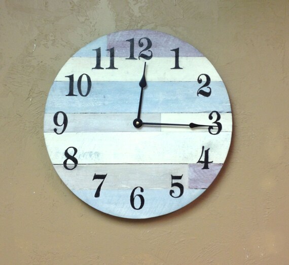 Beach Wall Decor SPECIAL Lake House Decor Wall Clock