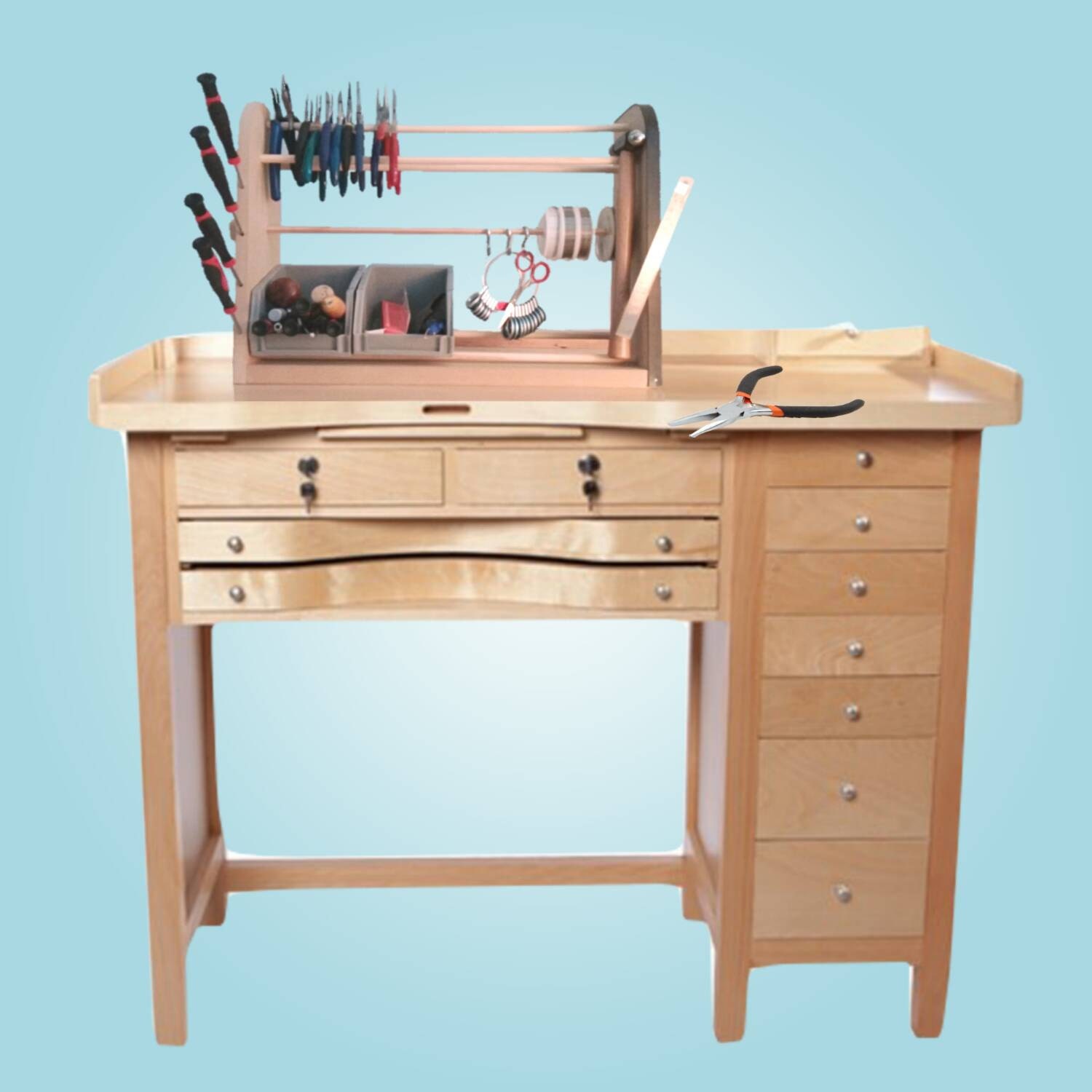 Workbench/Tabletop Tool and Craft Supplies by KeepItTogethers