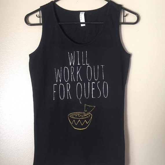 Will Work Out For Queso Women's Fitness Tank