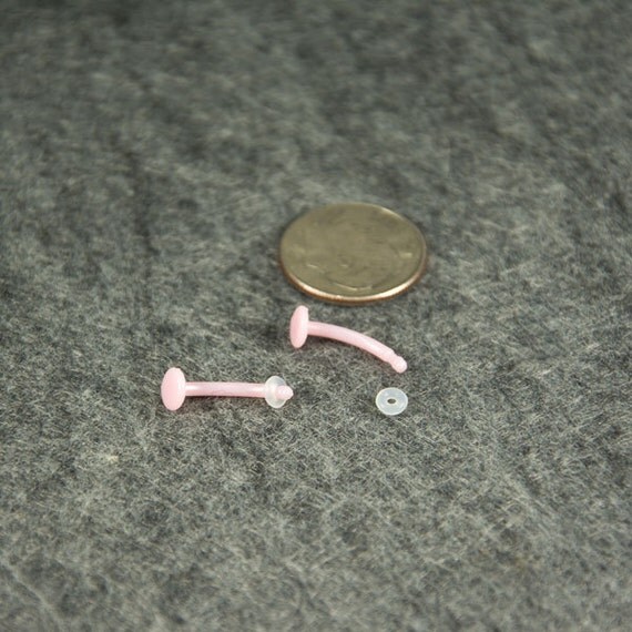 Bio Flex / PTFE Navel Retainer with ORing by BarefootBodyware