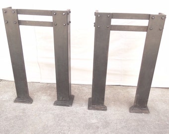 Metal Hall Table vintage metal table legs | etsy Metal Hall Table vintage metal table legs | etsy