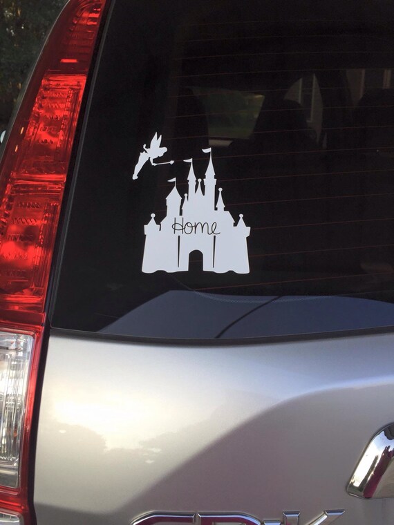Disney Castle Decal Walt Disney World Castle by MMVinylCreations