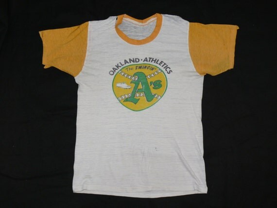 vintage a's shirt