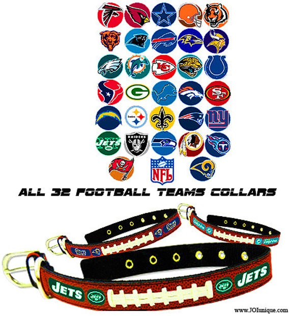 NFL Sports Gear.Game wear NFL dog.NFL Pet Gear.Sports Dog Collar.Dog