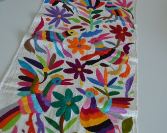 5 pieces Multicolored Table Runner / Otomi Table Runner/ Mexican table runner / Ready to be shipped
