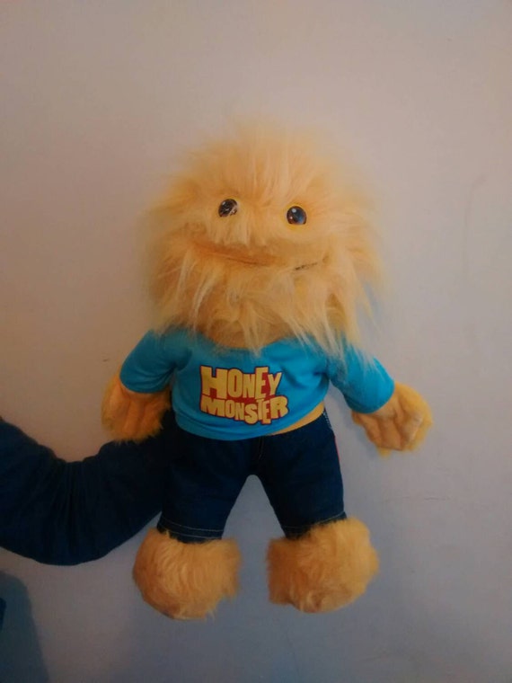 honey monster teddy bear