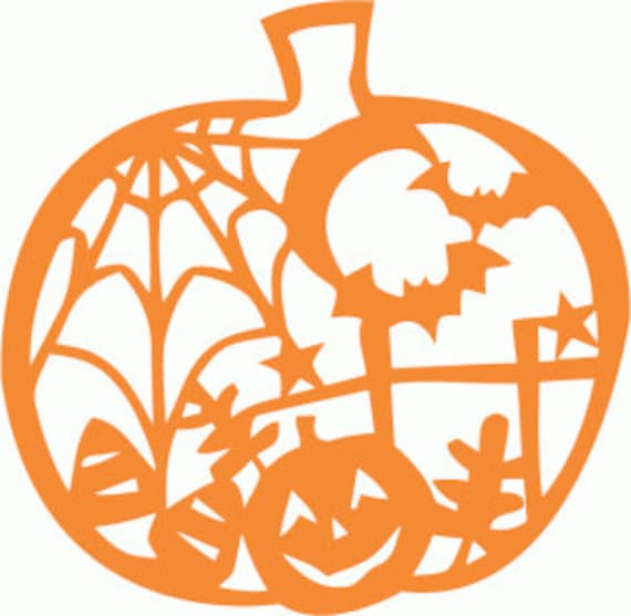 Download Halloween Pumpkin Silhouette Studio File by SassyStudioFiles
