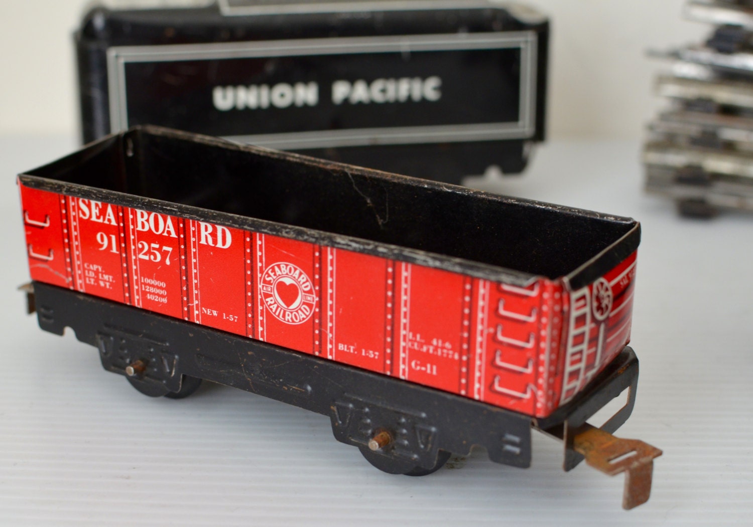 vintage wind up train set