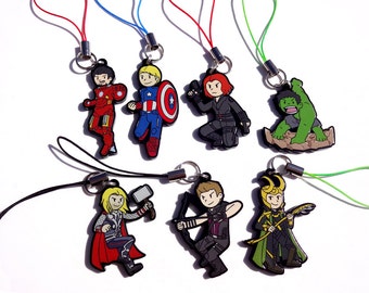 Avengers Acrylic Charms - Marvel - CLEARANCE