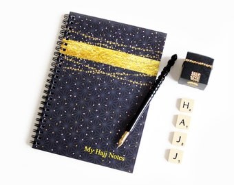 My Hajj Notes, A5 Hajj Notebook, Eid al Adha, Islamic, Gift Cards, Islamic Book