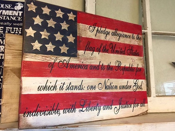 Pledge of Allegiance Flag