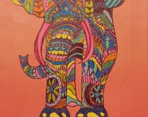 Zentangle Elephant