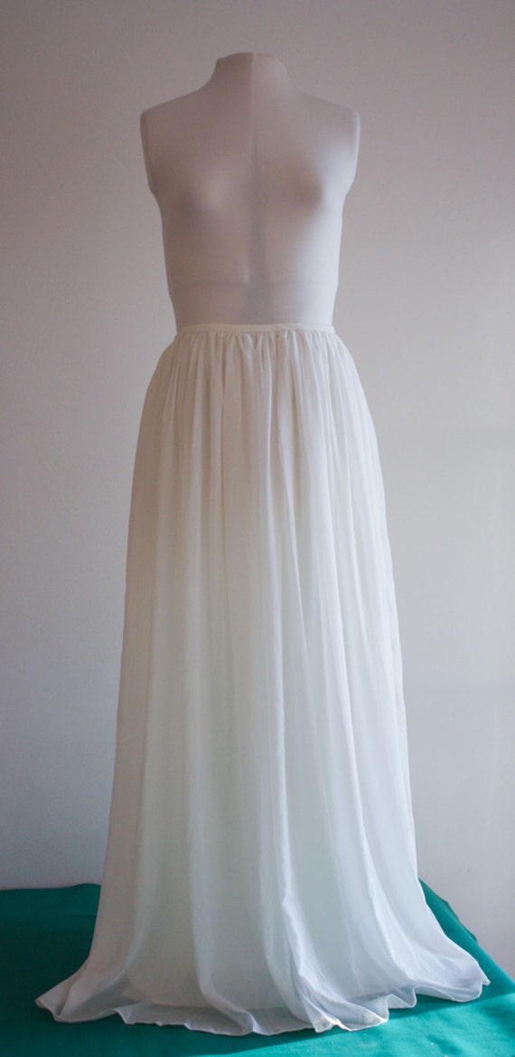 silk skirt wedding