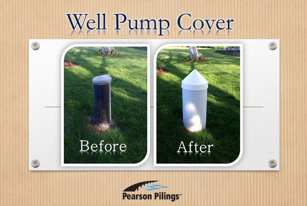 Well Pump Cover 16 Diameter 2.5' Tall by PearsonWellPumpCover