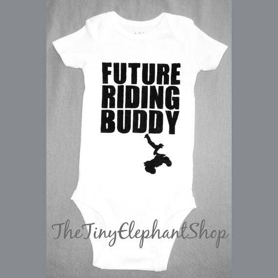 Future riding buddy quad onesie by on Etsy