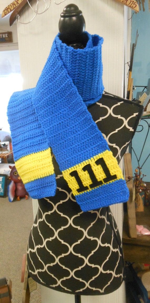 Fallout Scarf by EdelweissGifts on Etsy