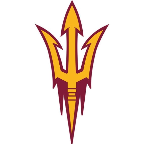 Arizona State University Fork Vinyl Decal