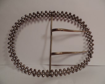 Edwardian Huge Cut Steel Buckle C.1901-1910