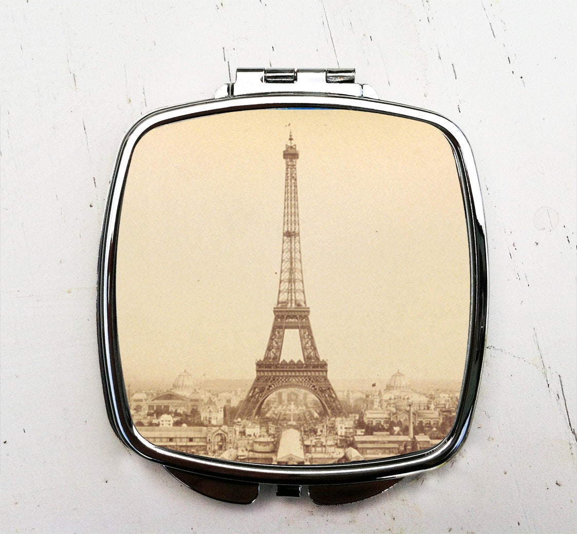 Eiffel Tower Compact Pocket Mirror