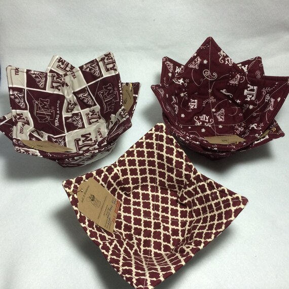 TAMU Bowl KooziesSet of 2 by sellabrations on Etsy