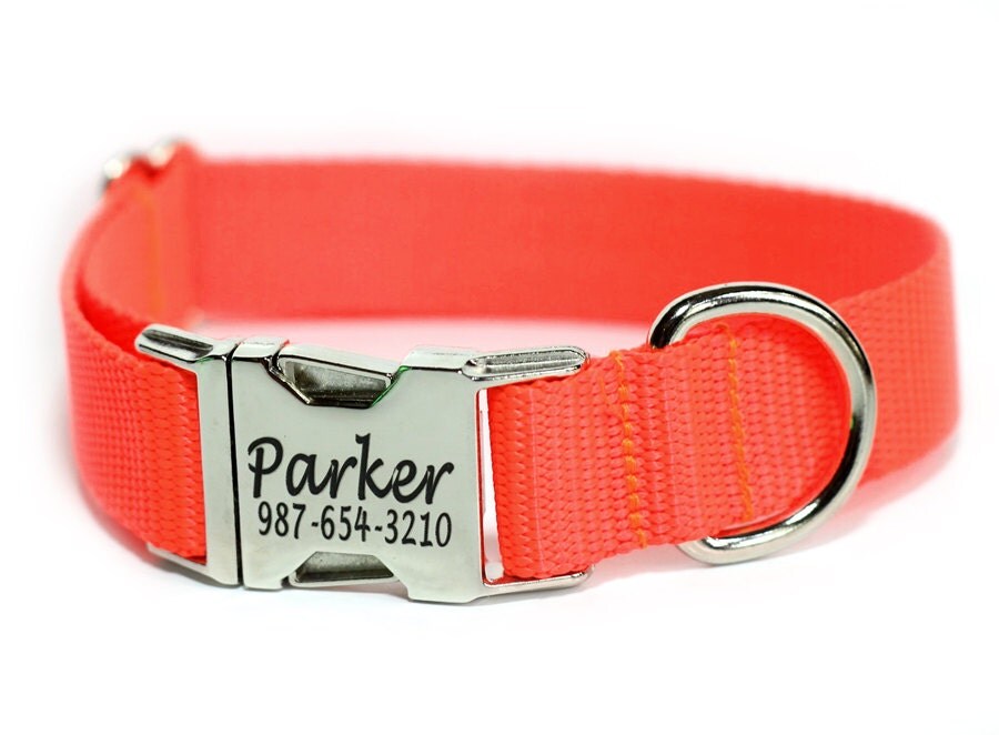 Hunting Dog Collar Personalized Collar Laser Engraved Dog