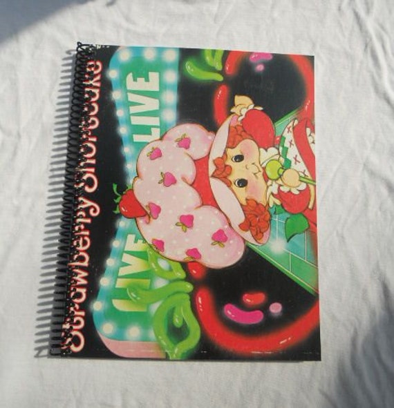 Strawberry Shortcake Original Record Album Cover Notebook