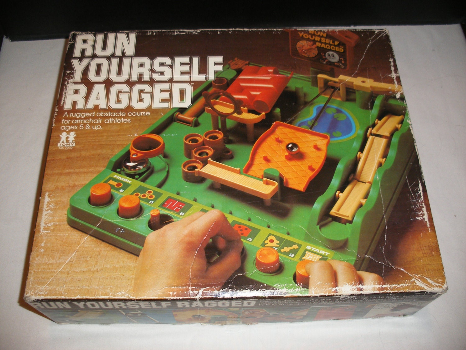 Run Yourself Ragged Marble Obstacle Course Maze Game