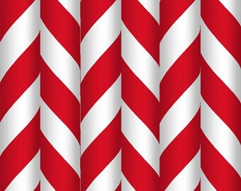 Christmas Fabric Elf on the Shelf Candy Cane Stripe 1/2 Yard