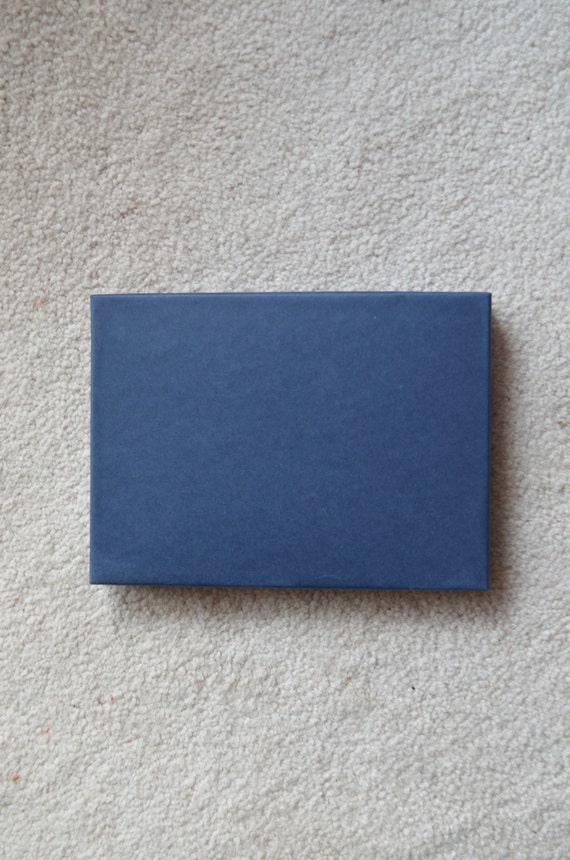 57 Dark Blue A7 Box Mailers by AlbertinesCreations on Etsy