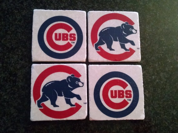 Chicago Cubs Coasters By Creativecoasterchick On Etsy