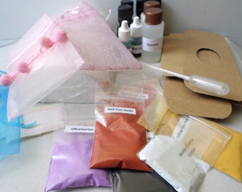 Huge lot for soap making -molds, colors, and more
