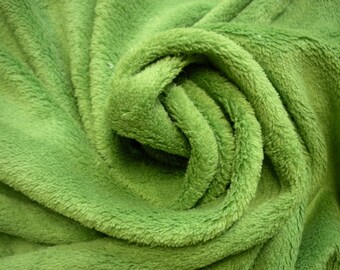 green fuzzy fabric – Etsy